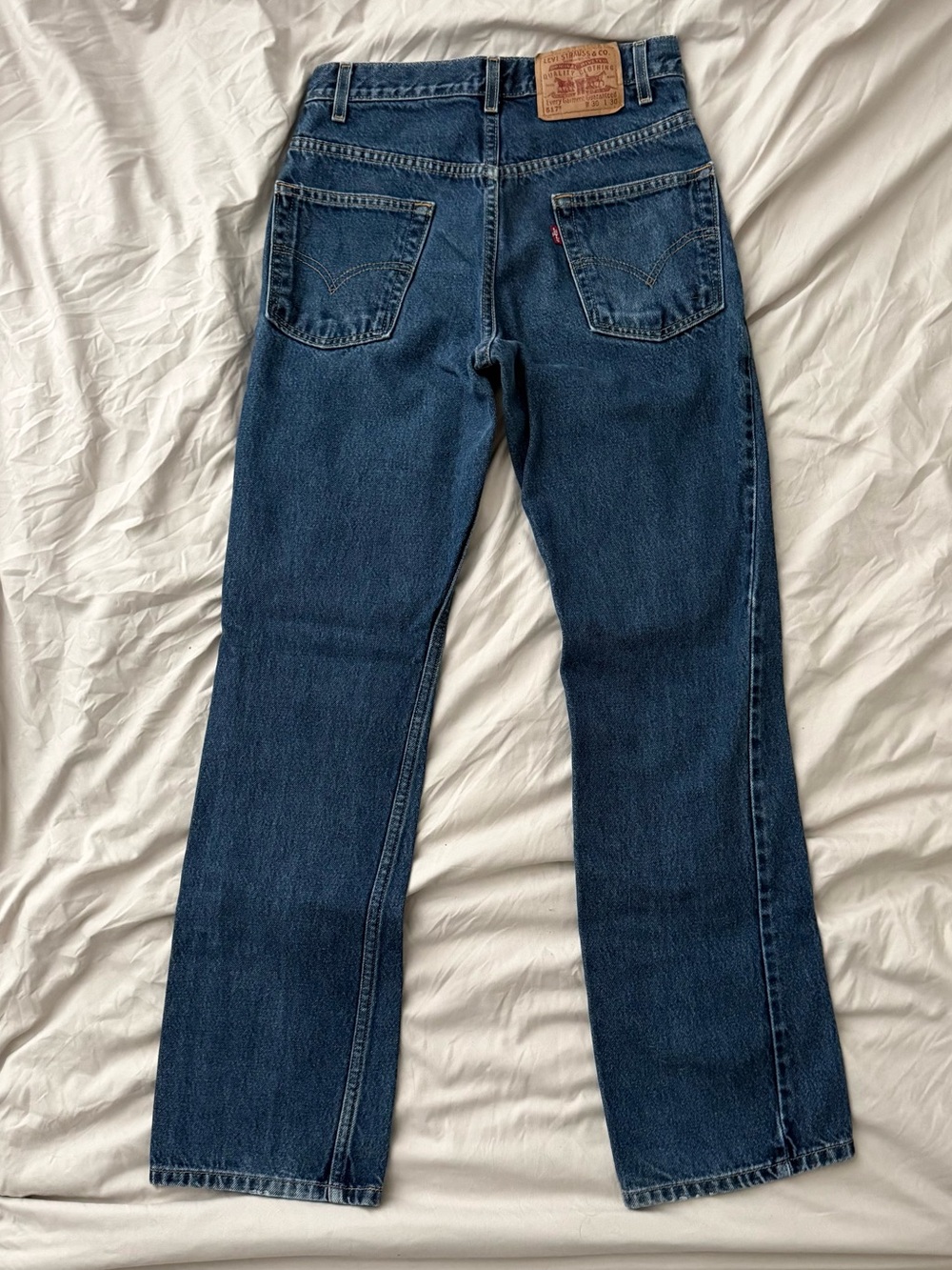 Vintage Levi's 517 Dark Wash Jeans 30x30 Feb 2002